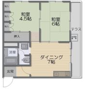 サンハイツ江坂の間取り画像
