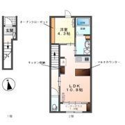 （仮称）Rainbow Shellの間取り画像