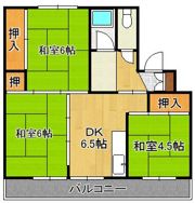 オアシス芦屋 1号棟の間取り画像