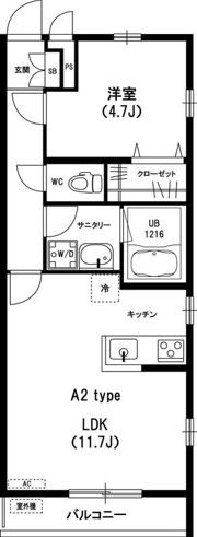 リブリ・花の間取り画像