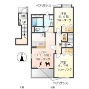 パークヒルズ高島の間取り画像