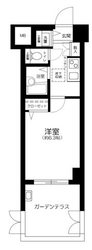 フェニックス椎名町の間取り画像