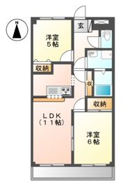 エクセレンス戸田公園の間取り画像