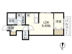 MOVE府中町浜田壱番館の間取り画像
