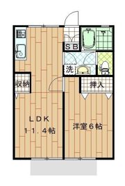 宮ノ台ハイツの間取り画像