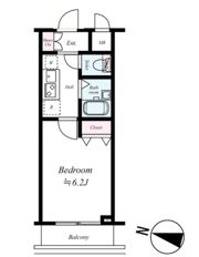 CQレジデンス練馬赤塚の間取り画像