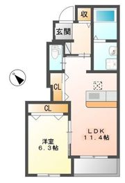 コンソラータの間取り画像