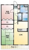 とくしげヒルⅡの間取り画像