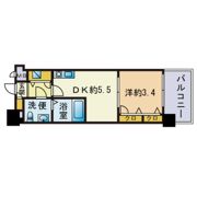 F・PARC西新の間取り画像