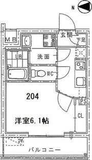 グランフェリオ吹上の間取り画像