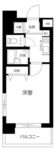 ステーションビューロアール世田谷代田橋の間取り画像