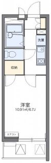 レオパレスアドバンストライフの間取り画像