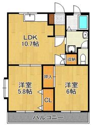 エトワール・HANDA壱番館の間取り画像