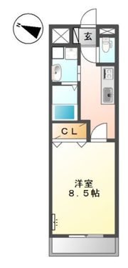 ピアステージ綱島の間取り画像