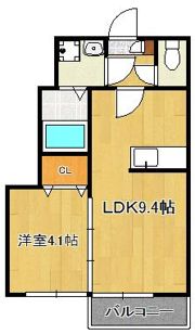 シャルム岡垣Vの間取り画像
