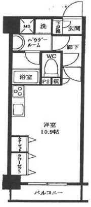 アール・ケープラザ横浜関内の間取り画像