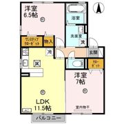 プラム C棟の間取り画像