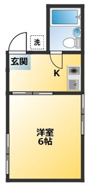 コーポ相原の間取り画像