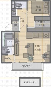 Serenity Fortの間取り画像