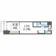 コンフォリア西天満の間取り画像