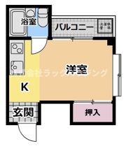 協和グリーンマンションの間取り画像