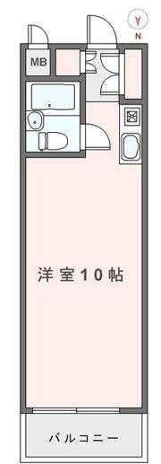 藤和芝コープの間取り画像