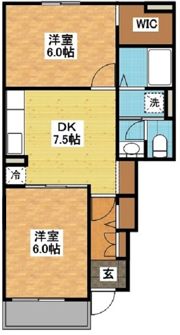 ライラックの間取り画像