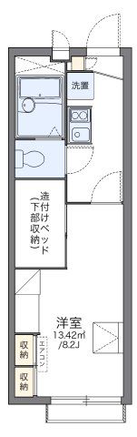 レオパレスこまつの間取り画像