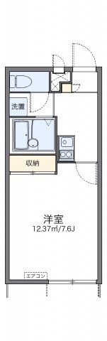 レオパレスマーメイドⅢの間取り画像