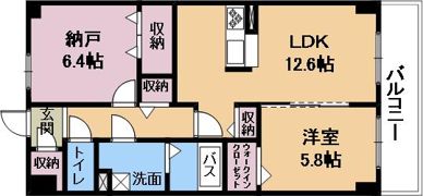 プログレスⅢ番館の間取り画像