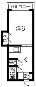 大和田ハイツの間取り画像