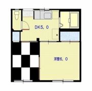 コーポ永田Aの間取り画像
