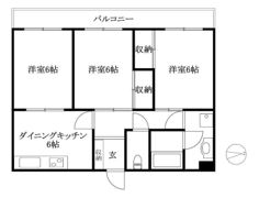 緑風館久万ノ台の間取り画像