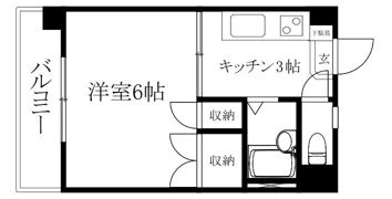 エミグランド清水町の間取り画像
