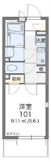 レオネクストYAMの間取り画像