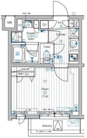 PREMIUM CUBE 中野の間取り画像