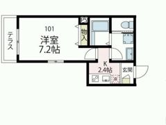 リベルテ横濱の間取り画像