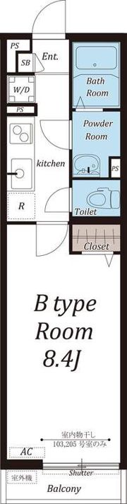 リブリ・上福岡Ⅱの間取り画像