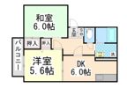 ディアス魚崎 Ⅱの間取り画像