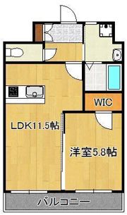 ベルガ穴生の間取り画像