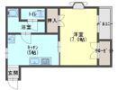 メゾンプラムⅡの間取り画像