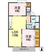 セジュール西村 A棟の間取り画像