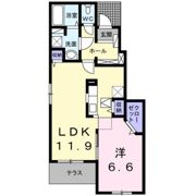 パルティータの間取り画像