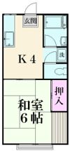 ホワイトヴィラの間取り画像