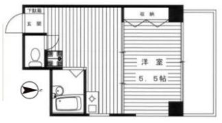 エスペランサ恵比寿の間取り画像