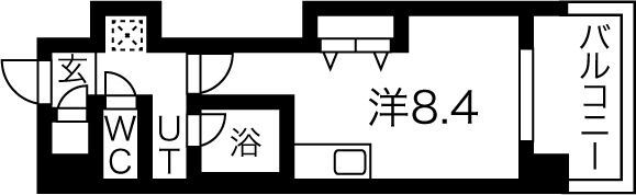 FRONT FIELD Tennojiの間取り画像
