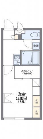 レオパレス伊佐の間取り画像