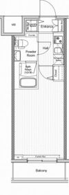 VERXEED阪東橋MAXIVの間取り画像