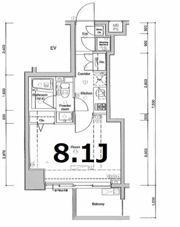 LA.XEBEC東十条の間取り画像