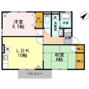 リバーポートあきB棟の間取り画像